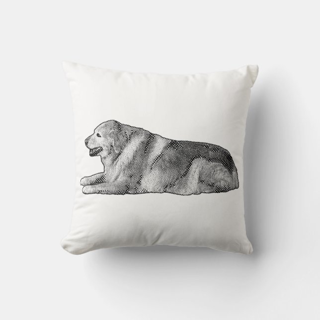 Coussin Ombre Douce, Confort Pointillé (Recto)