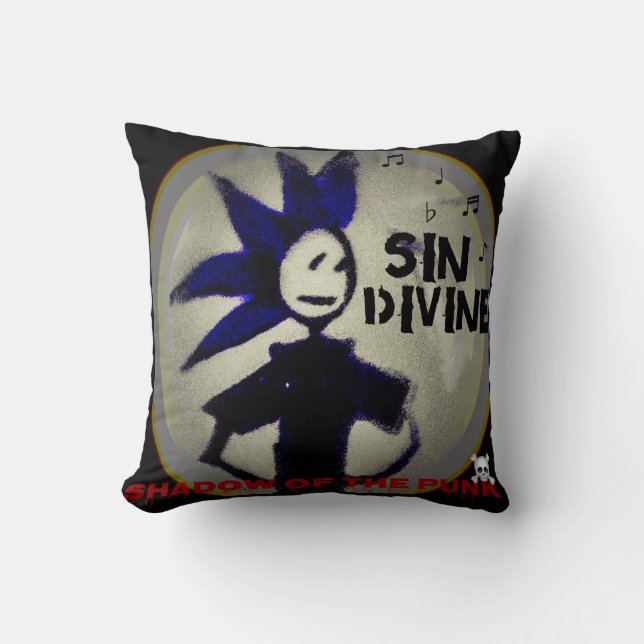 COUSSIN OMBRE DU PUNK (Recto)