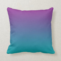 "Ombre mauve-foncé et turquoise"