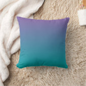 Coussin "Ombre pourpre et turquoise" (Couverture)