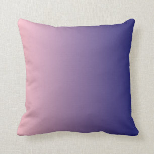 Coussin Ombre Rose Bleu Minuit