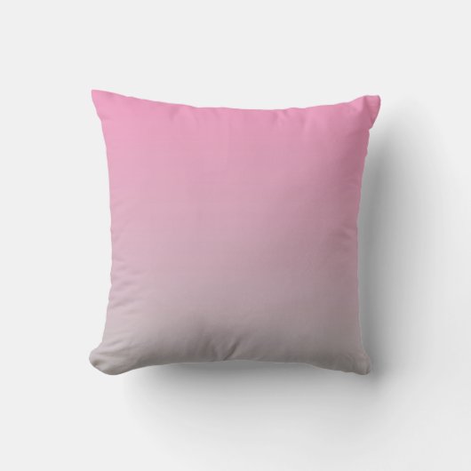 Coussin "Ombre rose Et Gris" (Recto)