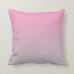 Coussin "Ombre rose Et Gris"<br><div class="desc">Oreillers À Jets "Pink And Grey Ombre"</div>
