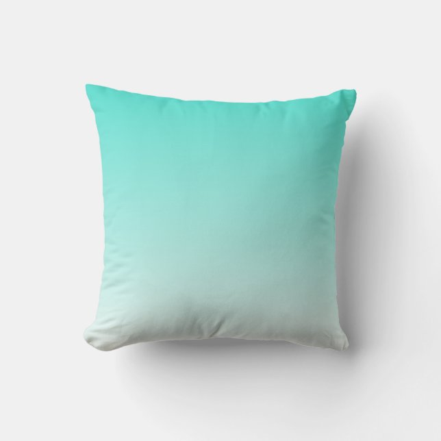 Coussin Ombre Turquoise (Recto)