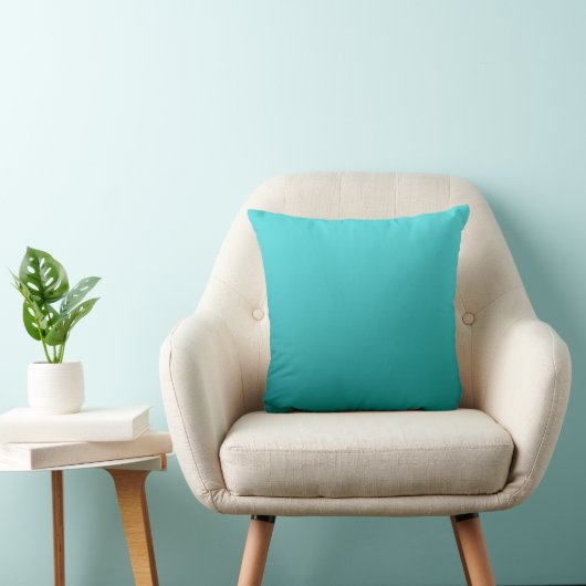 Coussin "Ombre turquoise foncé" (Chaise)