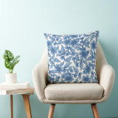 Coussin Omphalodes Blue & Skydiver Blue Mariage Keepsaké T (Chaise)