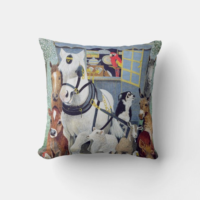 Coussin Oncle Tom Cobbley et tous (Recto)