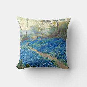 Coussin Onderdonk - A Hillside of Bluebonnets - Texas