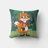 Coussin Ondulation de Fox de Rick | Scarlett de garde (Recto)