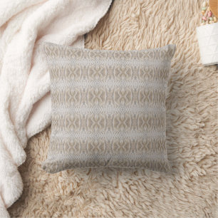 Coussin Ondulations sur un motif de plage de sable