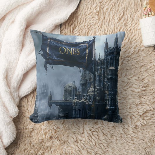 Coussin ONE Drapeau et badge (Couverture)