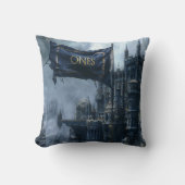 Coussin ONE Drapeau et badge (Recto)