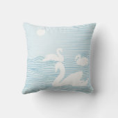 Coussin OP Art Blue Swan Drig Mug (Verso)