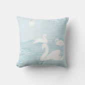 Coussin OP Art Blue Swan Drig Mug (Recto)
