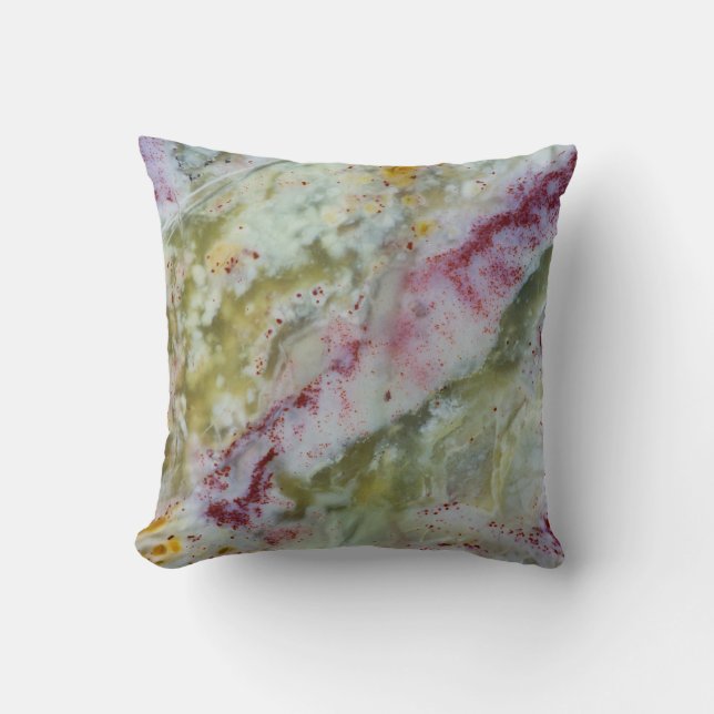 Coussin Opalite verte australienne (Recto)
