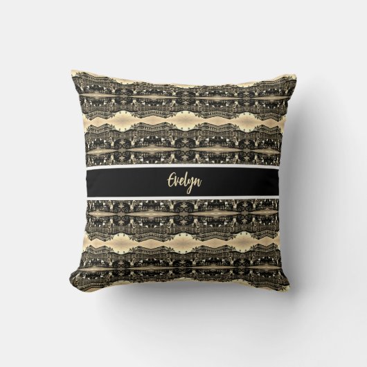 Coussin Opéra de la Staatsoper de Vienne en Fiaker en Autr (Recto)