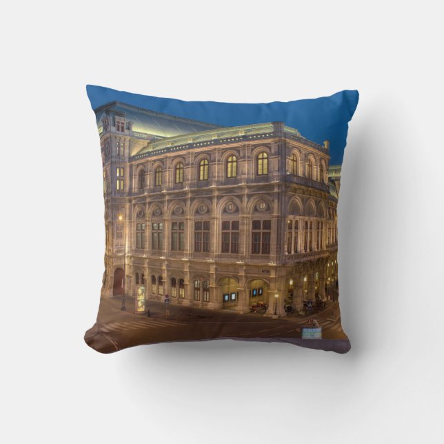 Coussin Opéra national de Vienne, Autriche (Recto)