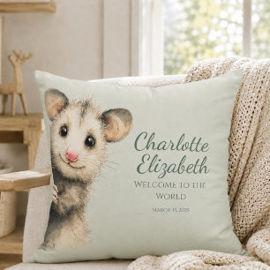 Coussin Opossum des forêts Bébé