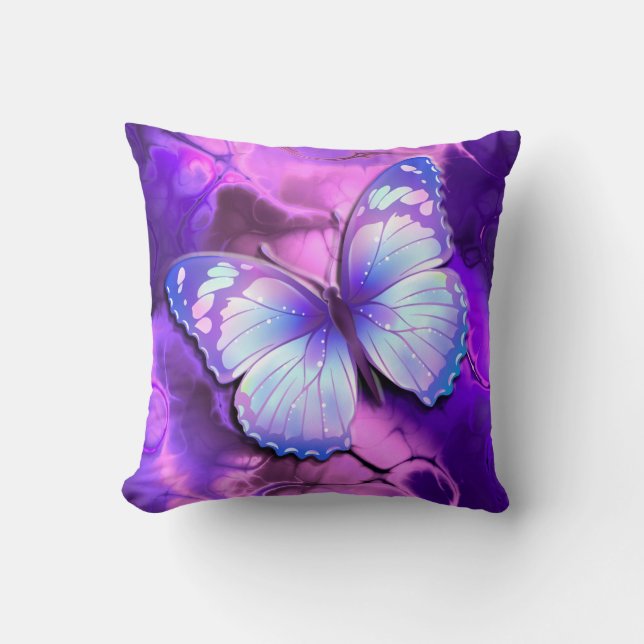 Coussin Options d'oreillers papillon B1 (Recto)