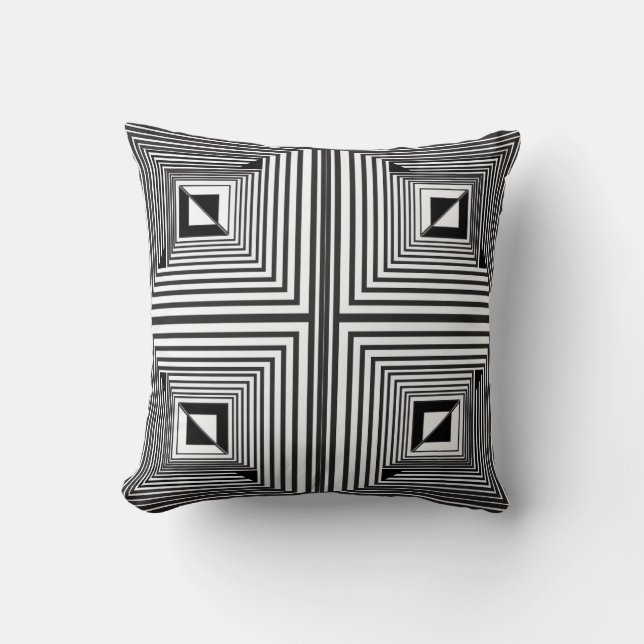 Coussin Optique via Formes (Recto)