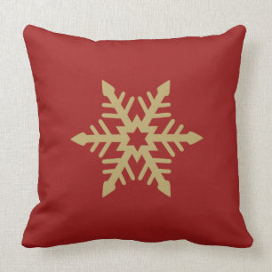 Coussin Or bidirectionnel de conception de flocons de