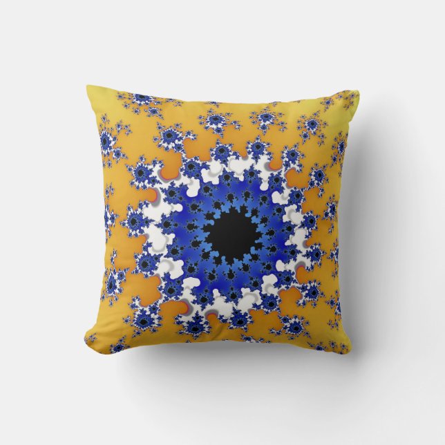 Coussin Or et oeil bleu (Recto)