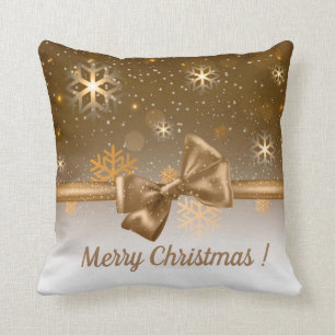Coussin Or hivernal
