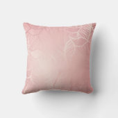 Coussin Or rose damas vintage (Verso)