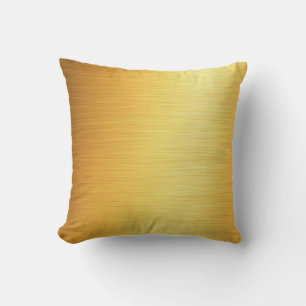 Coussin Or teinté métallisé rush