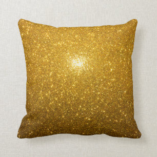 Coussin Or vibrant