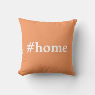 Coussin Orange baisée au soleil #Accueil
