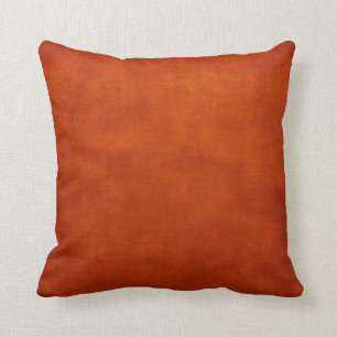 Coussin Orange brulé