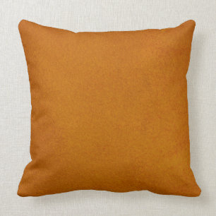Coussin Orange brûlée texturisée