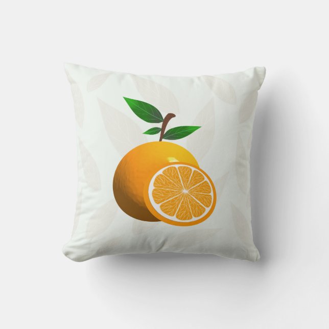 Coussin Orange d'agrume (Recto)