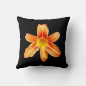 Coussin orange de lis tigré (Verso)