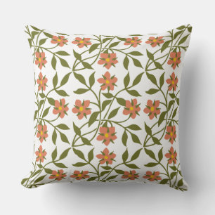 COUSSIN ORANGE FLEURS JETER PILLOW