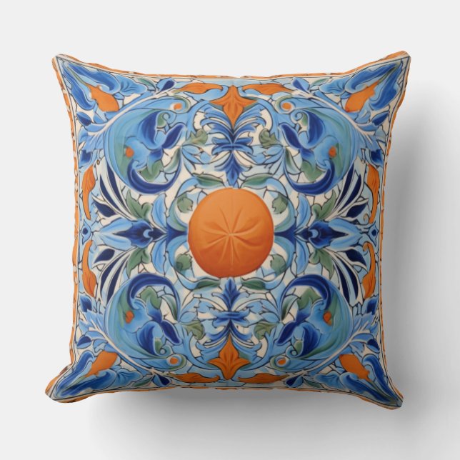 Coussin Orange Grove (Recto)