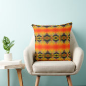 Coussin Orange kaléidoscopique (Chaise)
