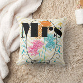 Coussin Orange Mrs Lips Pale Yellow Zig Zag Mason Jar (Couverture)