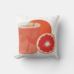 Coussin Orange sanguine