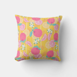 Coussin Orange Summer Mustard