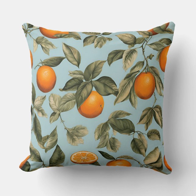 Coussin orange vintage (Recto)