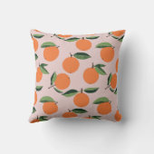 Coussin Oranges modernes Nom du Motif Enfants (Verso)