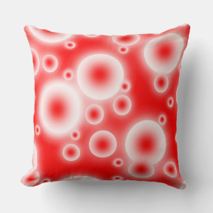 Coussin Orbes rouges