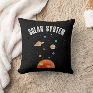 Coussin Orbites vintages des planètes Amateur d'astronomie