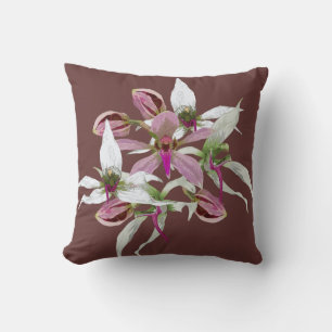 Coussin Orchidées d'Ancistrochilus