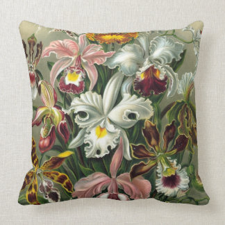 Coussin Orchidées d'art - Formes d'art de la nature