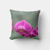 Coussin Orchidées roses (Recto)