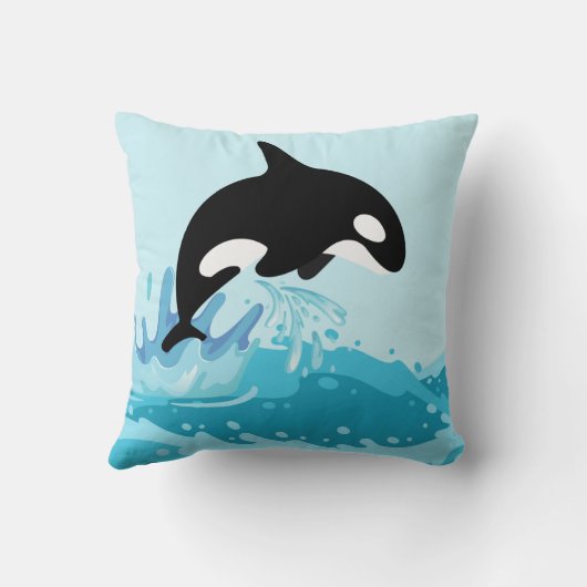 Coussin Orcinus Orca (Verso)