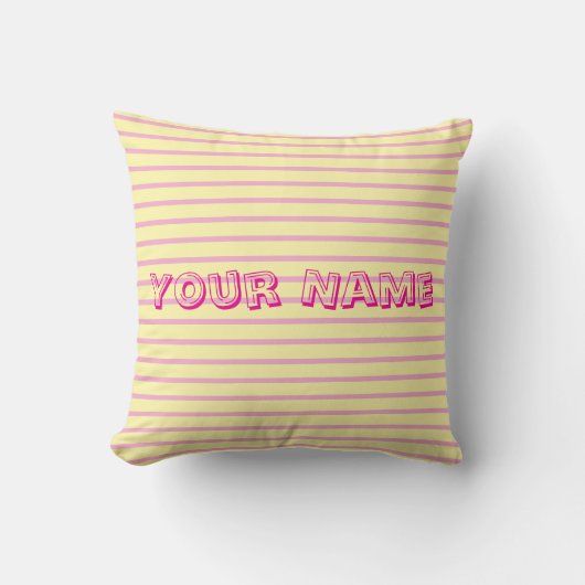 Coussin oreilé personalisé (Recto)